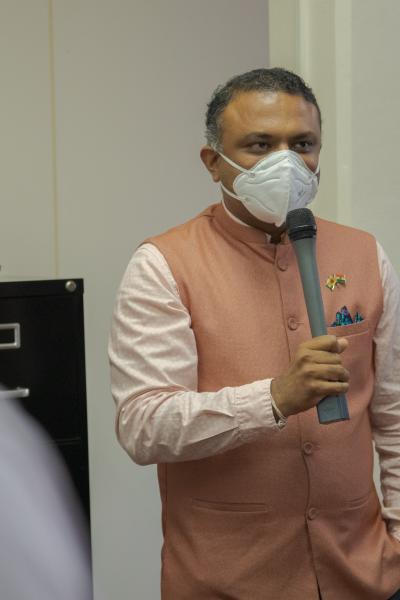 Dr K.j. Srinivasa India High Commissioner
