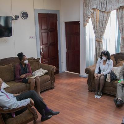 Visit From The Ambassador Of The Republic Of Cuba To Guyana